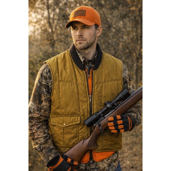 Walls Blizzard-Pruf Other - Vintage Walls Blizzard-Pruf Insulated Vest Mens Small Green Quilted Zip Up USA